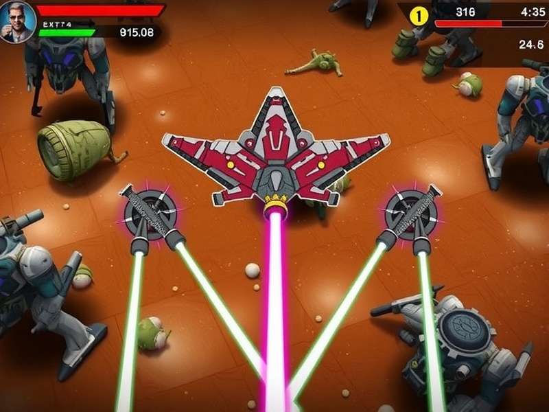 Galactic Warrior Prime gameplay screenshot